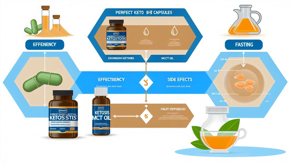 comparing ketosis supplements effectiveness