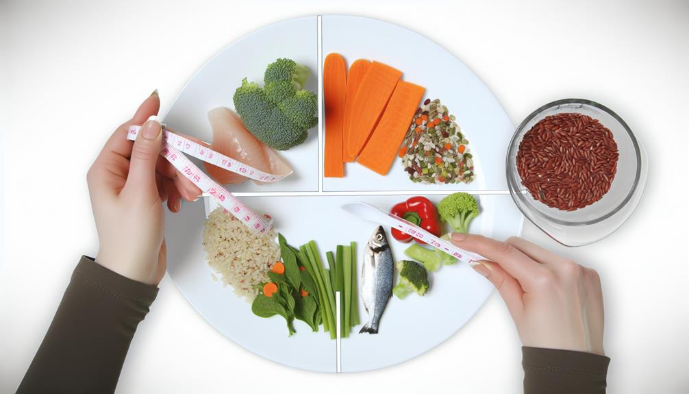 managing weight through portion control